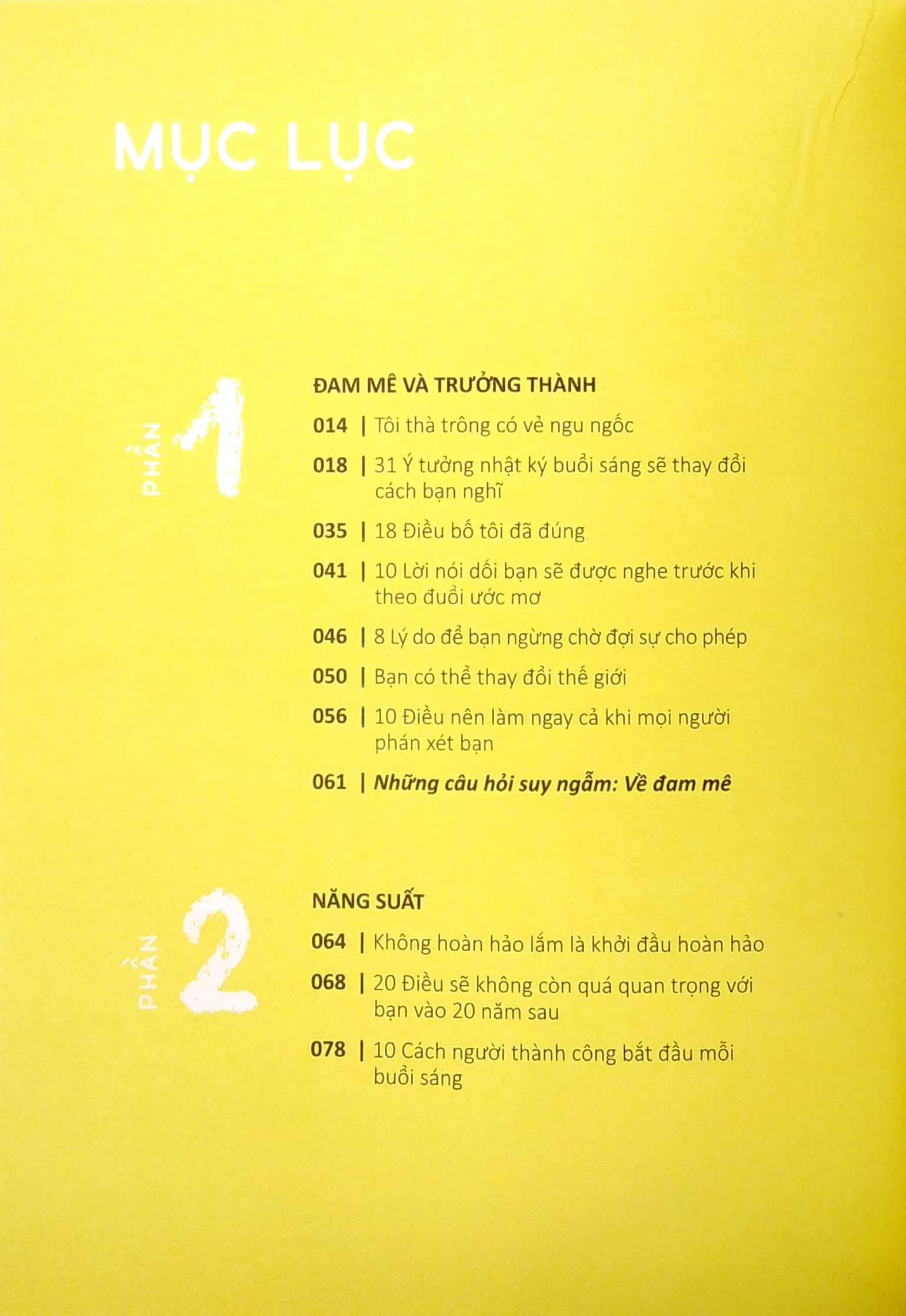 1000 Điều Nhỏ Bé - Gửi Tương Lai, Tôi Đã Sẵn Sàng