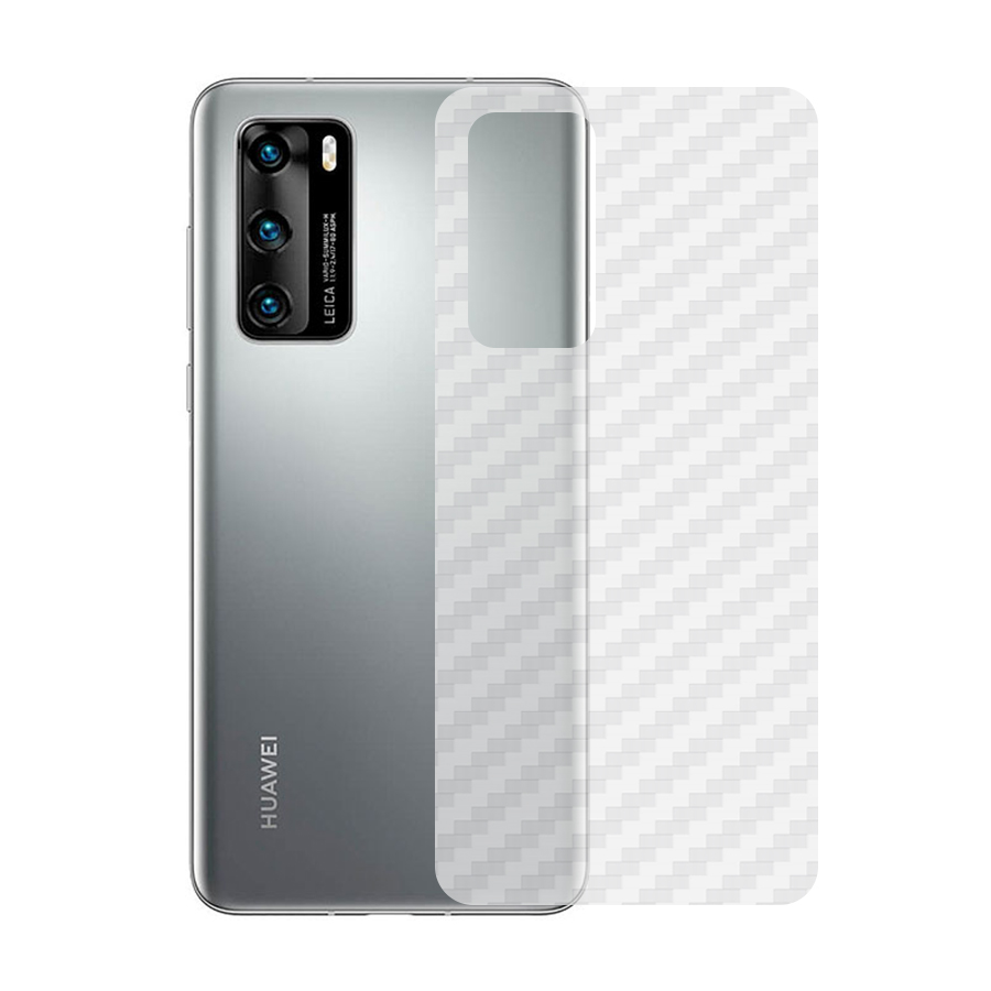 Miếng Dán Mặt Lưng Cacbon Dành Cho Huawei P40- Handtown - Hàng Chính Hãng