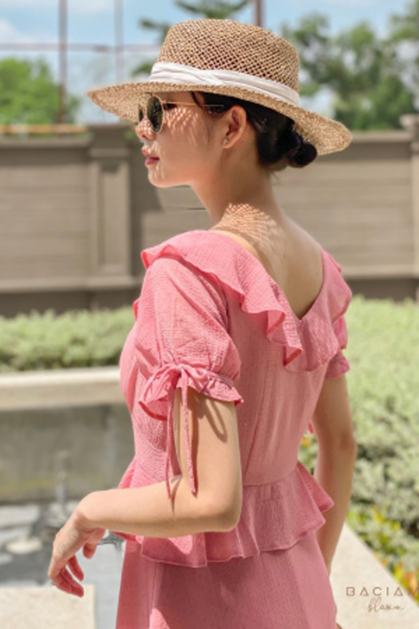 Bi Pink Dress - Hồng