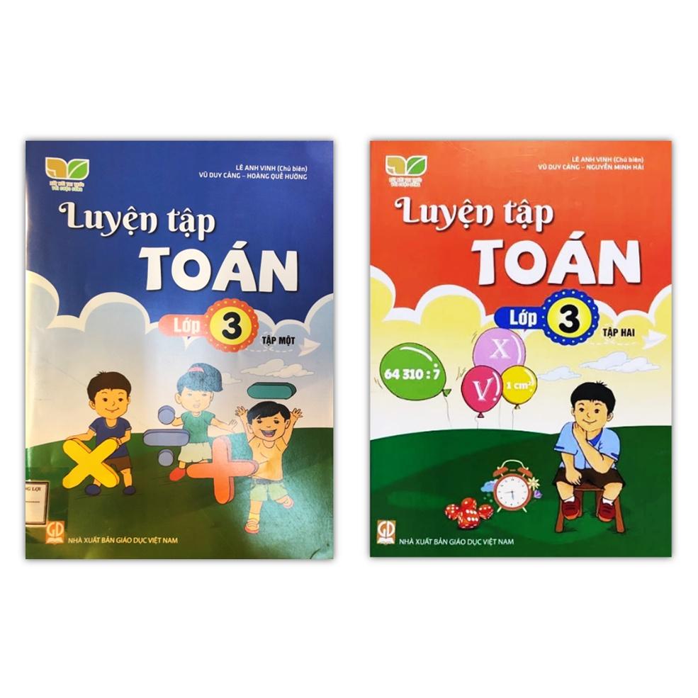 Sách - Combo Luyện tập toán lớp 3 - tập 1 + 2 00