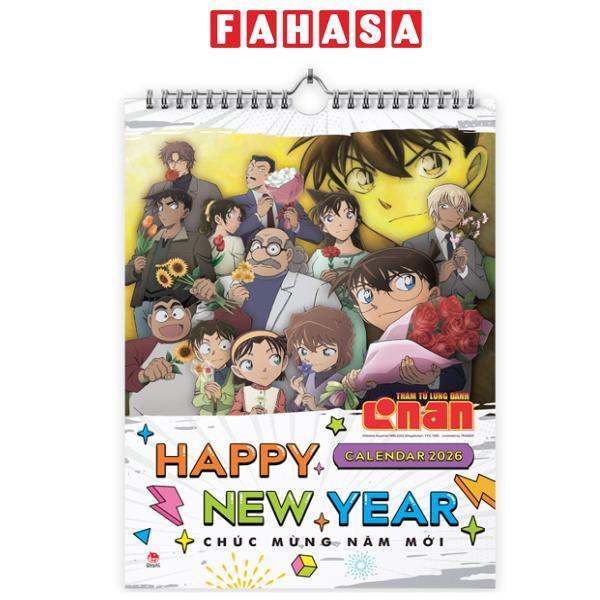 Lịch Treo Tường Thám Tử Lừng Danh Conan 2026