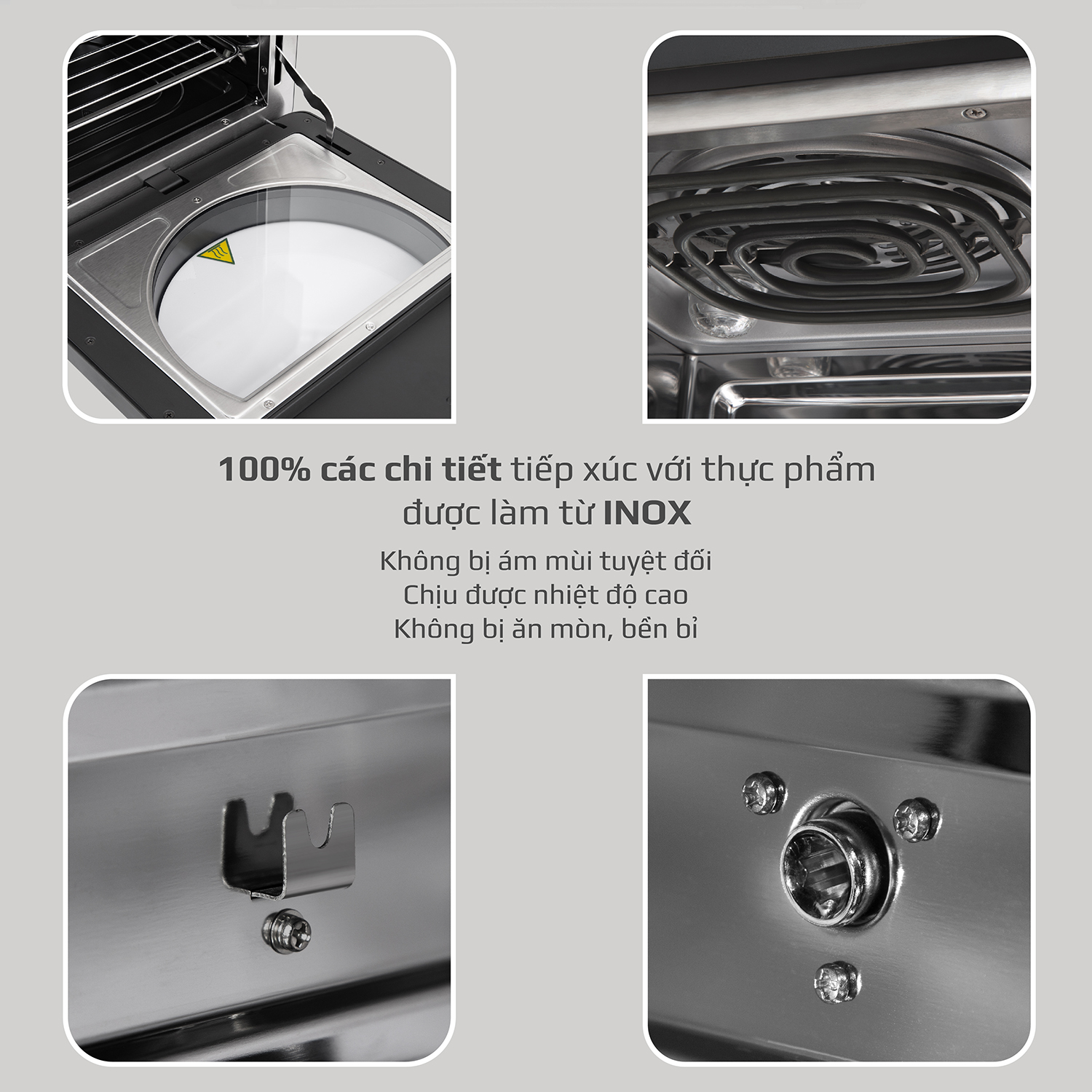 Nồi Chiên Không Dầu OLIVO AF15 16 Chức Năng - Dung Tích 15L - Công Suất 2000W - Thương Hiệu Mỹ