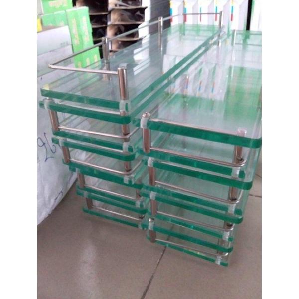 Kệ gương inox ngang 50cm