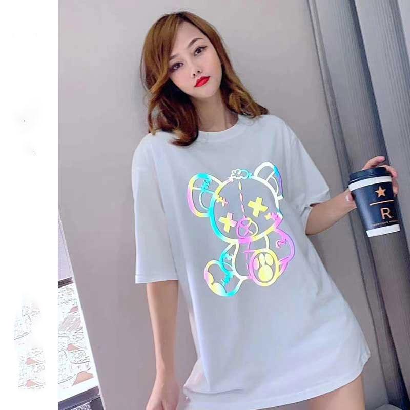 Áo Thun Unisex Form Rộng TEDDY XX , Áo Phông Cotton Cổ Tròn Tay Ngắn Thời Trang Phong Cách Hàng Quốc