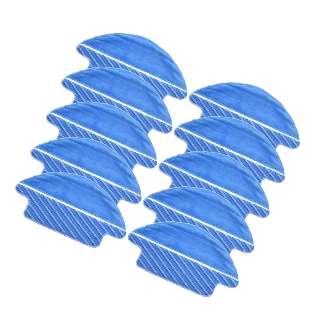 10x Mopping Cloths for Conga 3090 Vacuum Cleaner Replacement Parts Mop Cloth