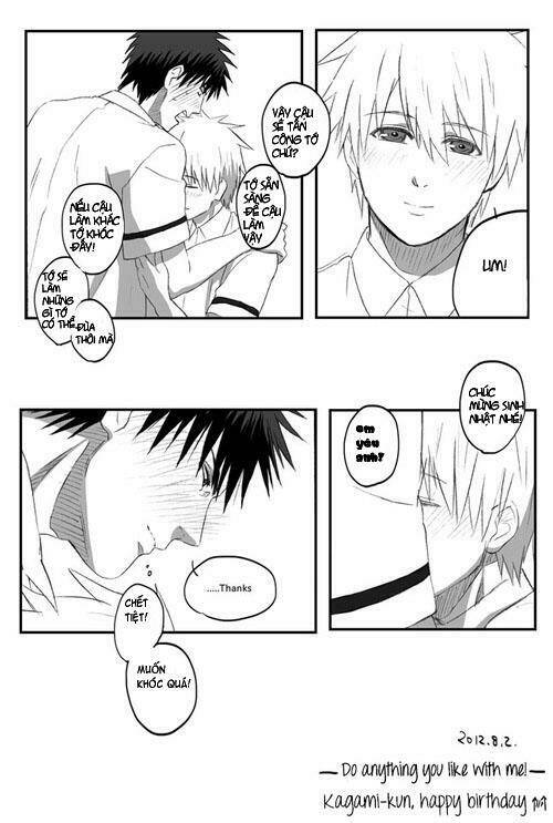 kuroko – tuyển thủ vô hình: short doujinshi chapter 48 6