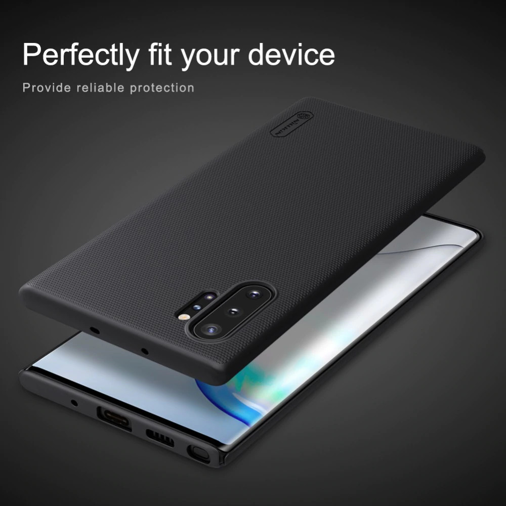 Ốp Lưng Sần Chống Sốc Cho Samsung Galaxy Note 10 Plus hiệu Nillkin - Hàng Chính Hãng