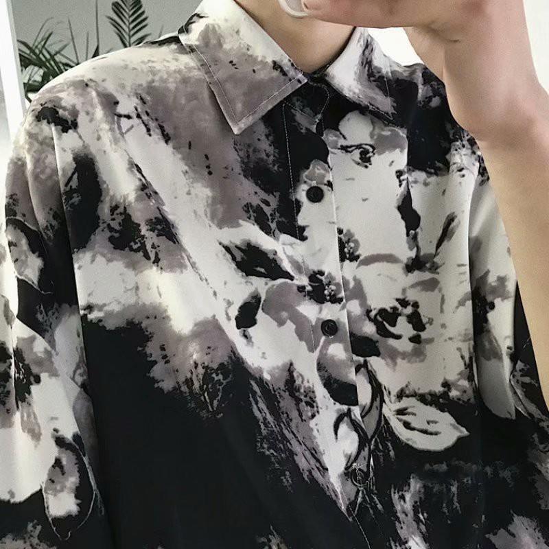 Áo sơ mi tay ngắn thời trang phong cách năng động cho nam