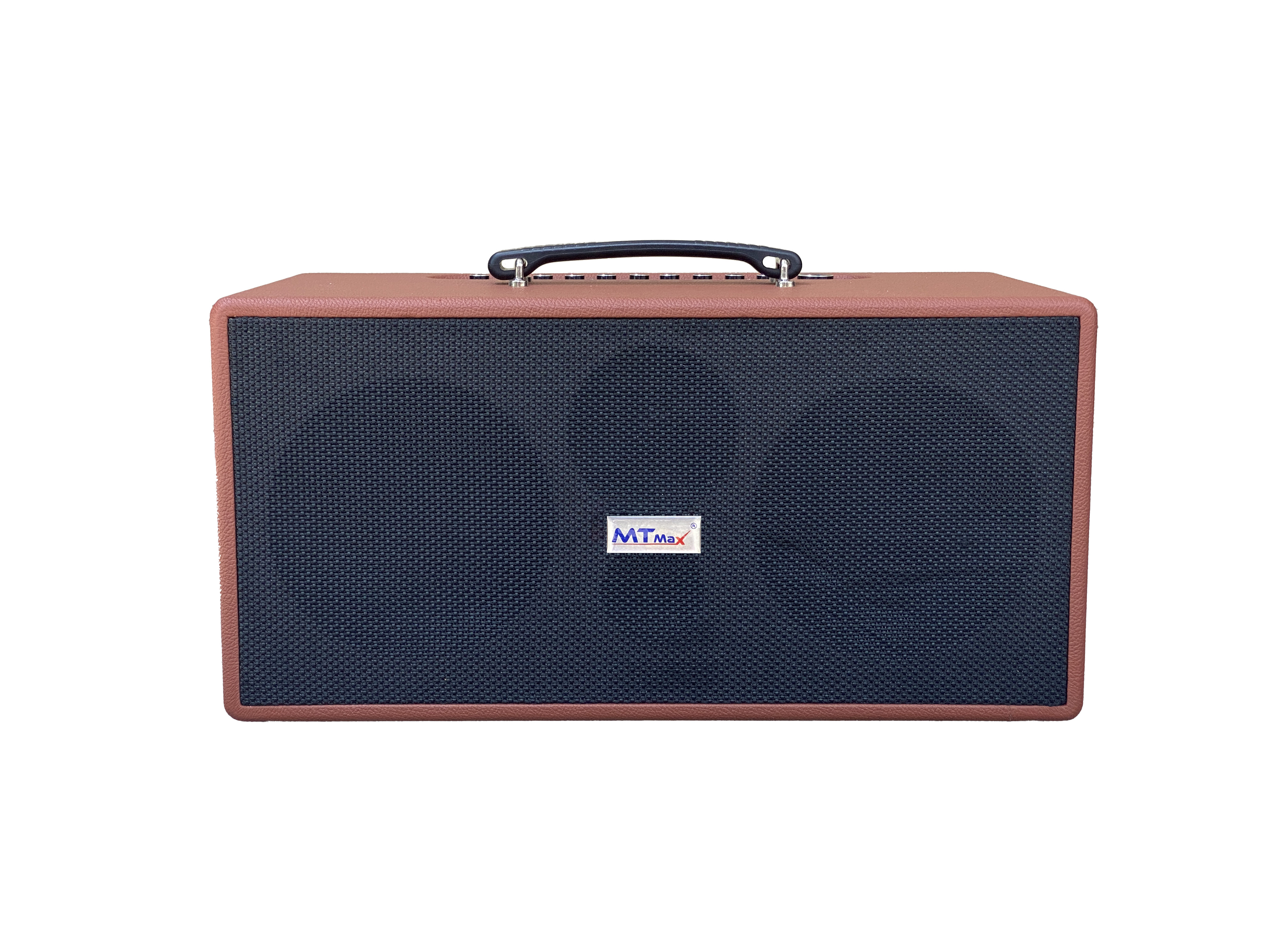 Loa kéo xách tay MTMAX T18 du lịch ngoại hình sang trọng hệ thống 4 loa 3 đường tiếng gồm 2 loa bass loa trung và 1 treble kèm 2 micro không dây cao cấp hàng chính hãng