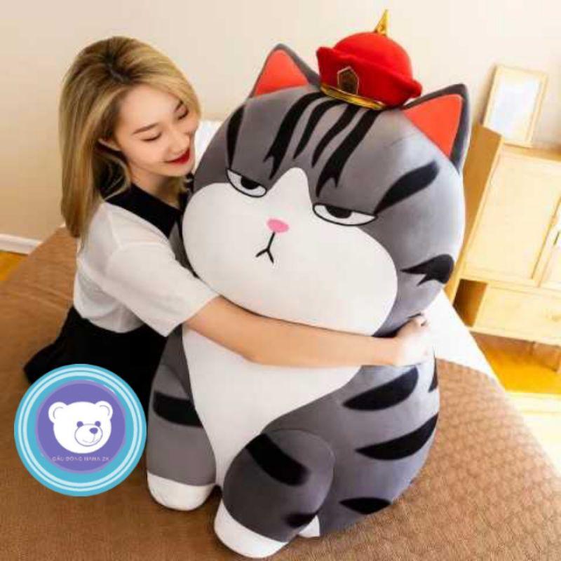 Gấu bông mèo- Mèo hoàng thượng dáng ngồi - Gấu Bông Hana