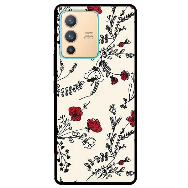 Ốp lưng dành cho Vivo S12 / V23 5G - Hoa Tuyết