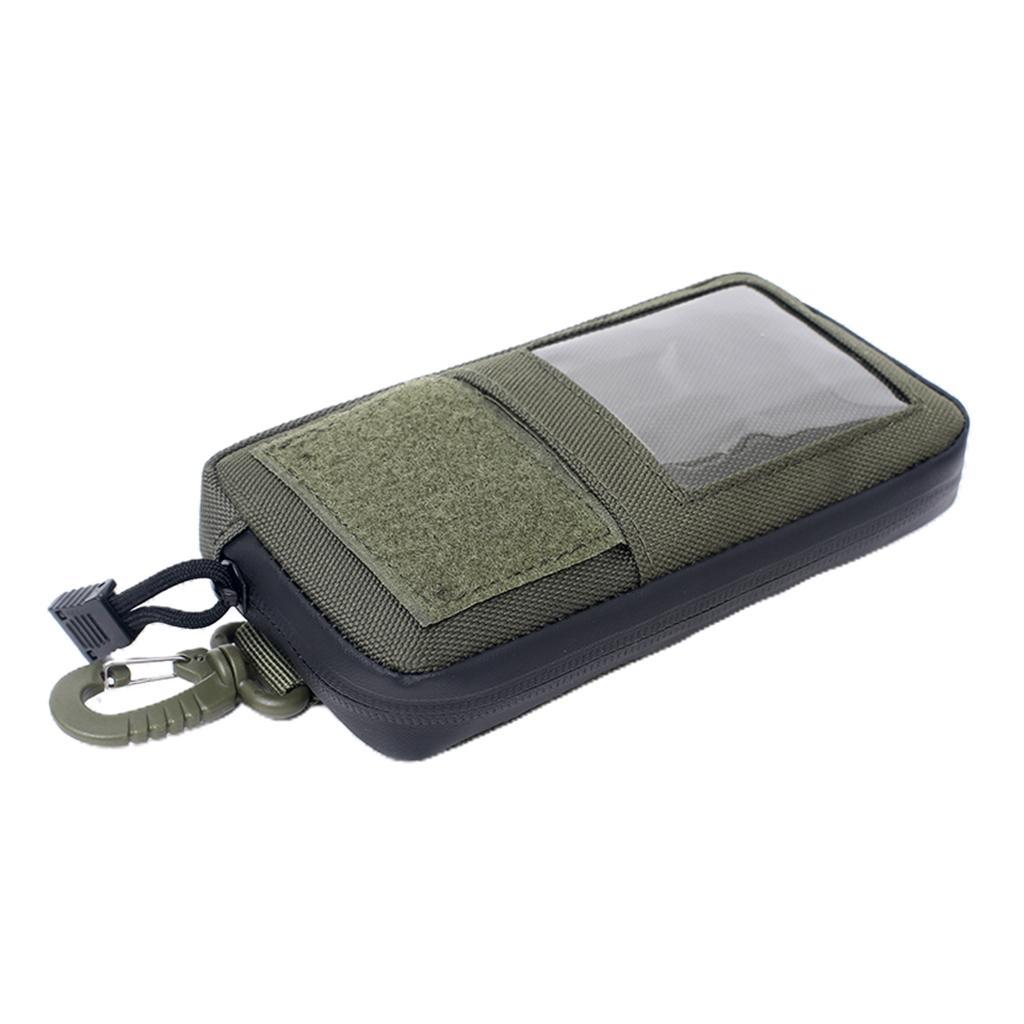 2x Nylon Waterproof Mini Wallet Card Money Key Pack Waist Bag Pack