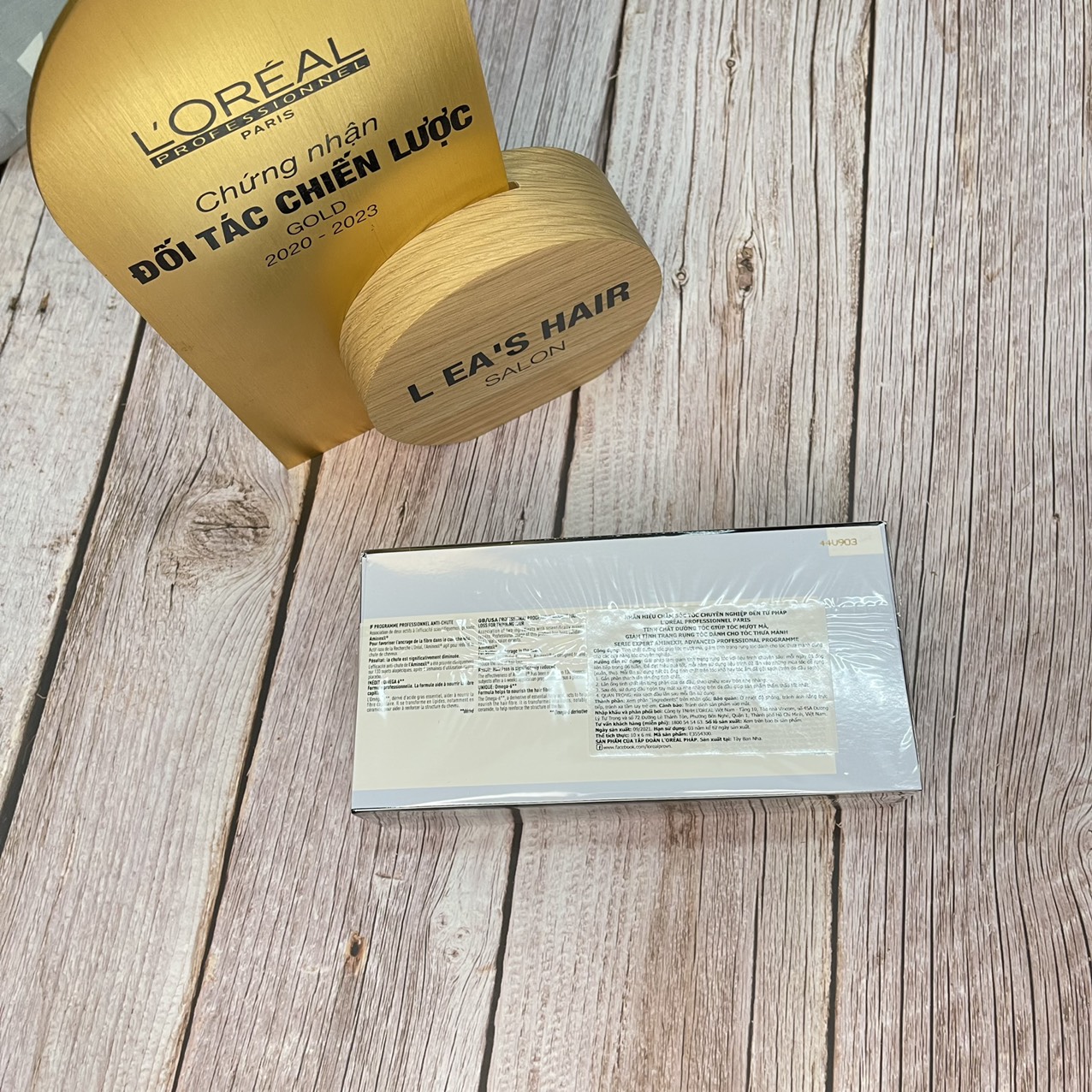 L'oreal Serie Expert Aminexil + Omega 6 Aminexil advanced anti - thinning hair programme double action 6ml x 10