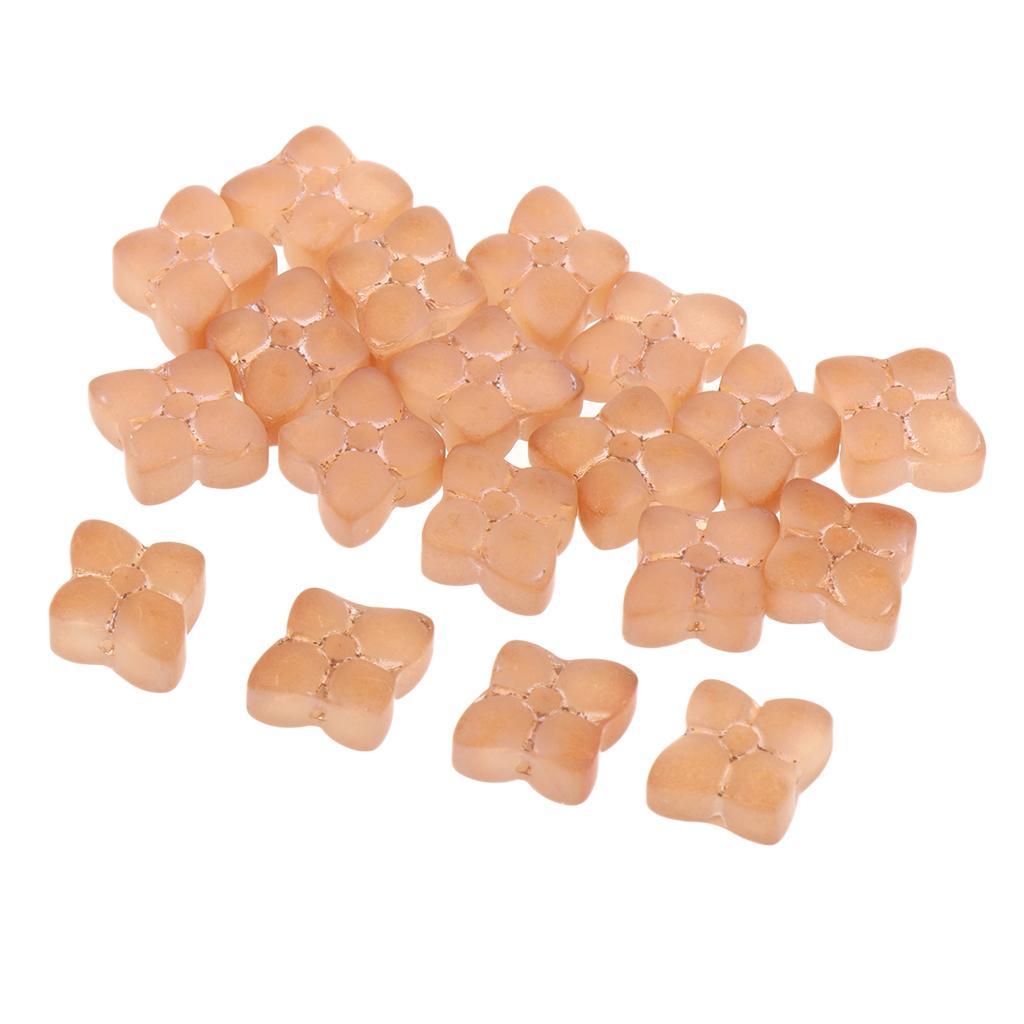 Beading Czech Glass Beads- 10mm Butterfly Beads Loose for DIY Bracelets,Necklaces,Earrings, Hair Accessories and Jewelry Making Pack of 20 Pieces