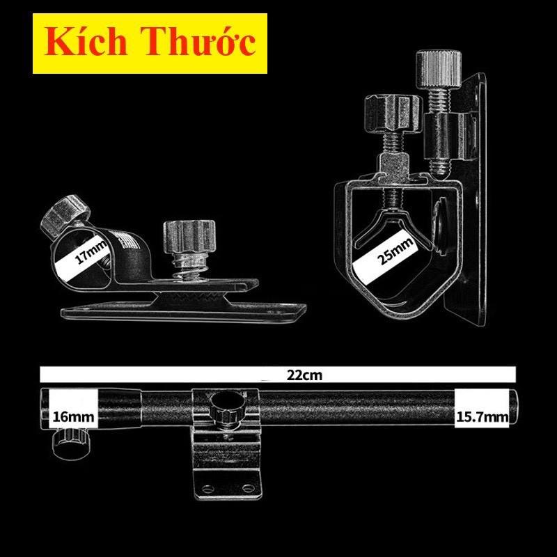 Bộ 3 Pat Linnhue Gắn Thùng câu cá cao cấp