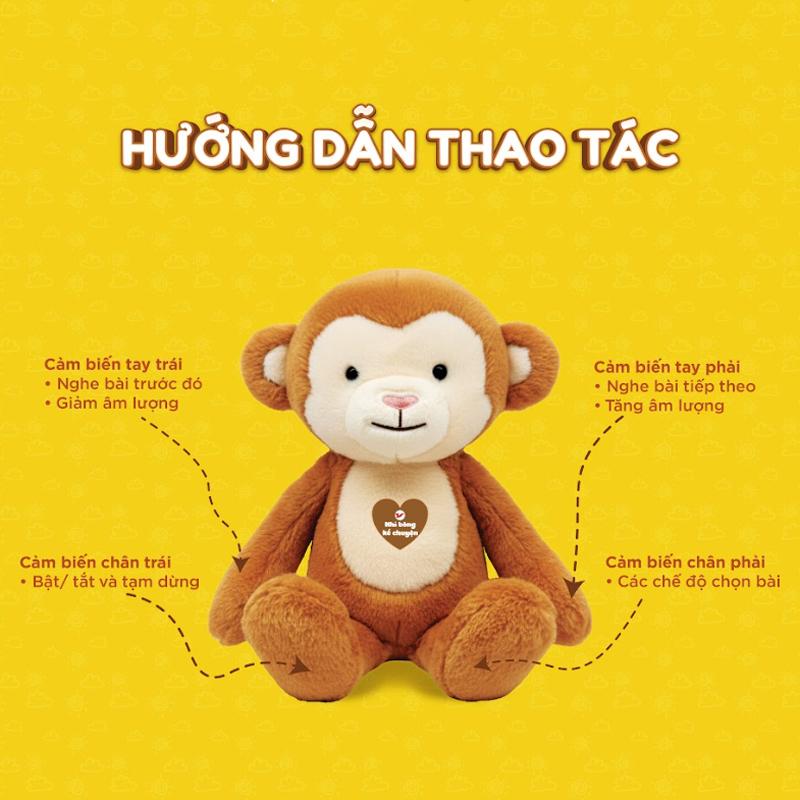 Khỉ Bông Kể Chuyện - Món Quà Trí Tuệ Cho Bé