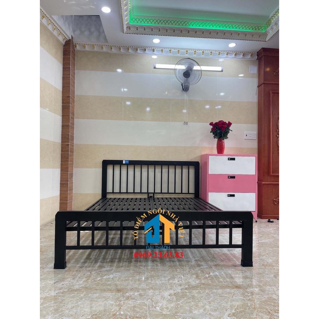 Giường sắt mỹ nghệ ĐẠI THÀNH cao cấp NHIỀU MÀU , NHIỀU KÍCH THƯỚC