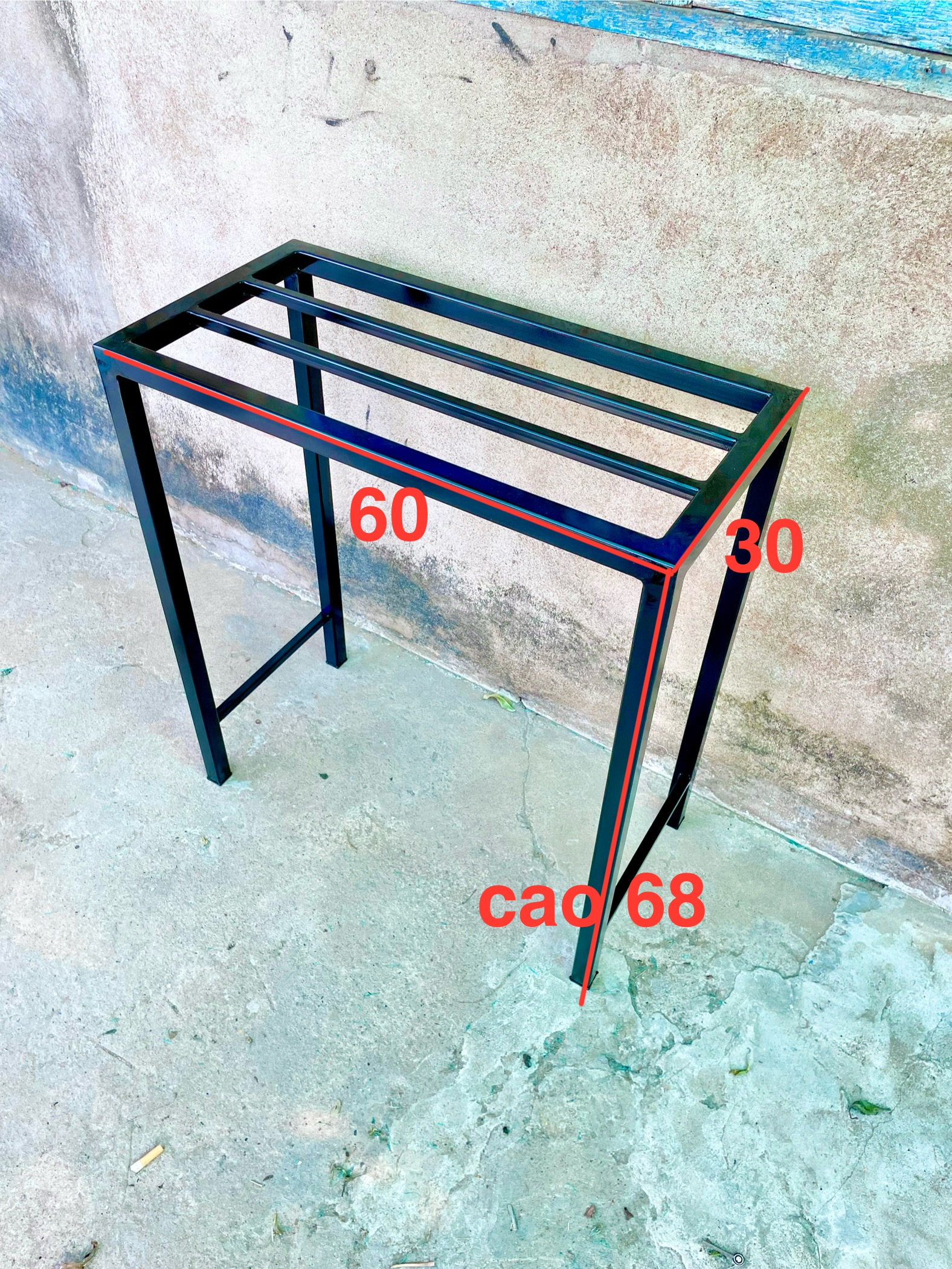 Kệ kê hồ cá - Kệ kê hồ thuỷ sinh size (D55x R30 x Cao 68 và size D60x R30 x Cao 68CM)