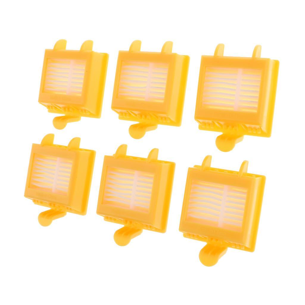 Set 6 Vacuum Accessories Parts Hepa Filter for 7 Series Roomba Vacuum