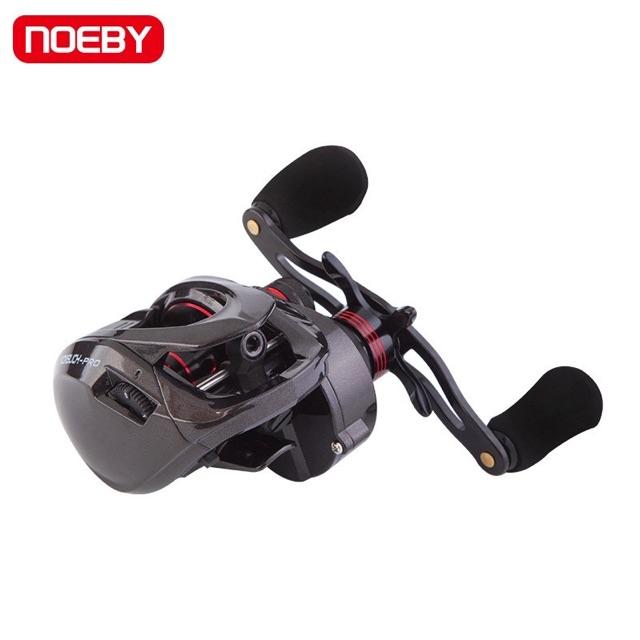 Máy câu ngang Noeby nonsuch pro tay trái hàng chính hàng máy cực khoẻ tải cá 16kg y hình