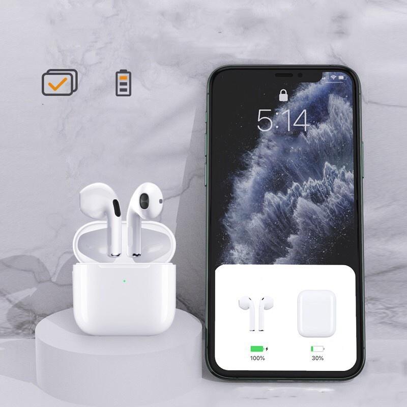 Tai Nghe Không Dây Pro4/ Pro5/A2 Bluetooth 5.0 Phiên bản cao cấp, Cảm Ứng, Định vị/ Đổi tên Chuẩn