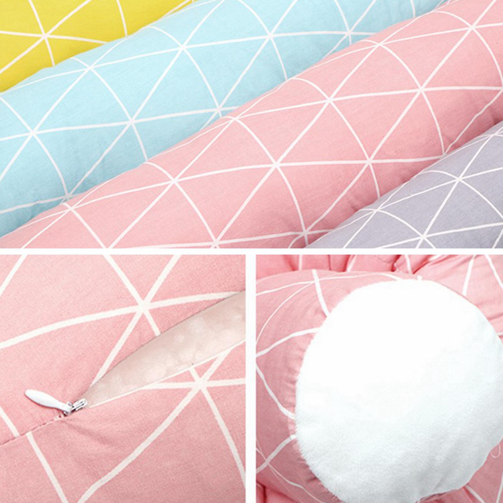 Infant Soft Cotton Bed Bumper Newborn Crib Bedding Snake Pillow