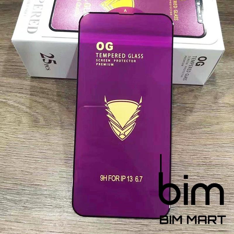 Kính cường lực full màn hình OG cho iPhone 13 Mini, iPhone 13/13 Pro, iPhone 13 Pro Max