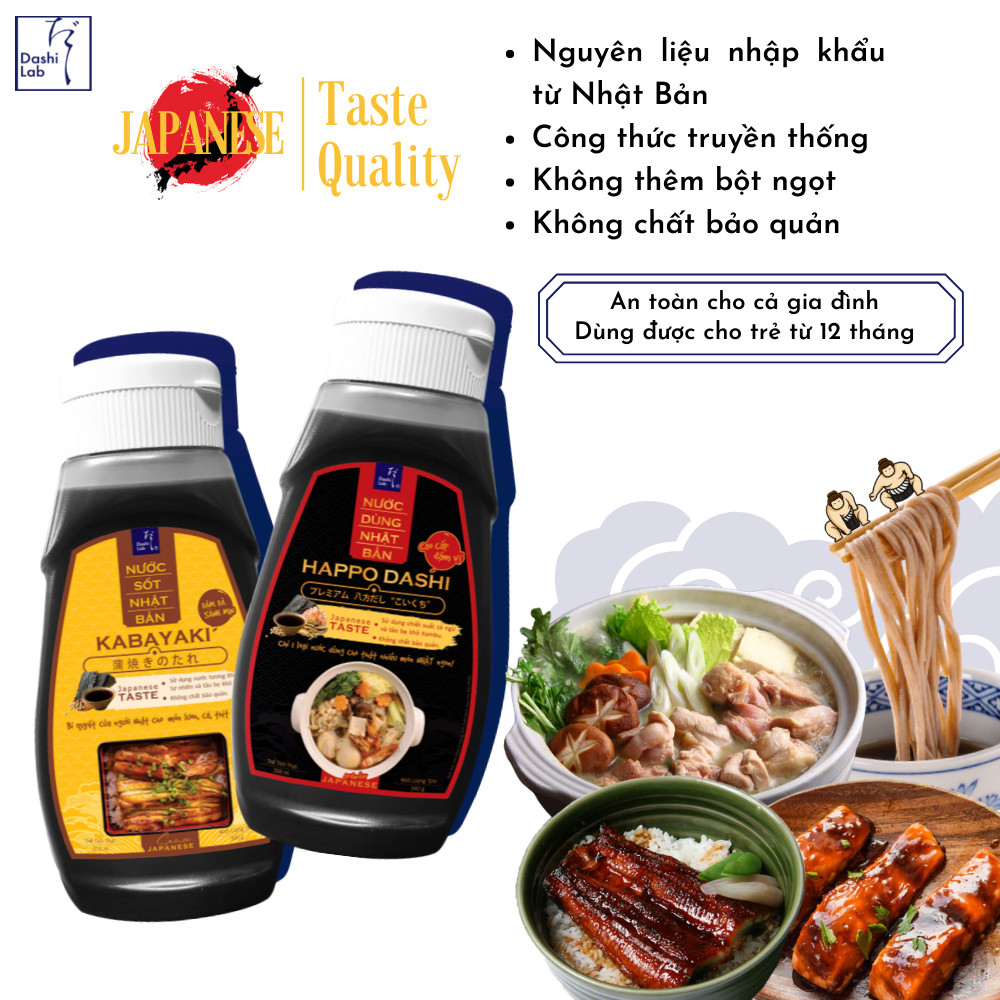 Combo Đậm đà chuẩn Nhật 2 chai 340g