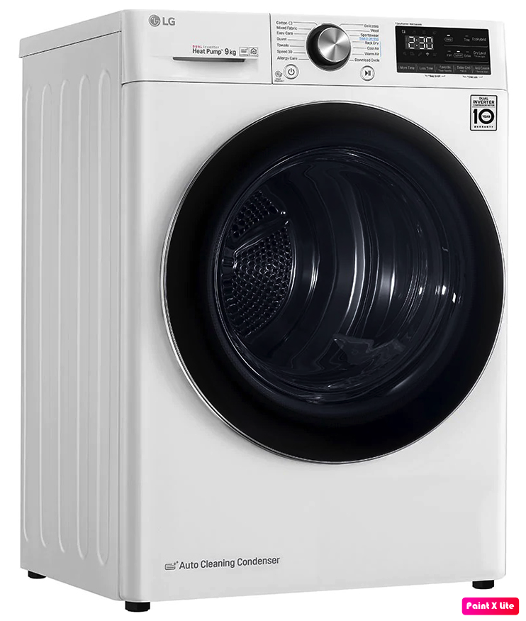 Máy sấy bơm nhiệt LG 9 Kg DVHP09W - Hàng chính hãng - Giao toàn quốc