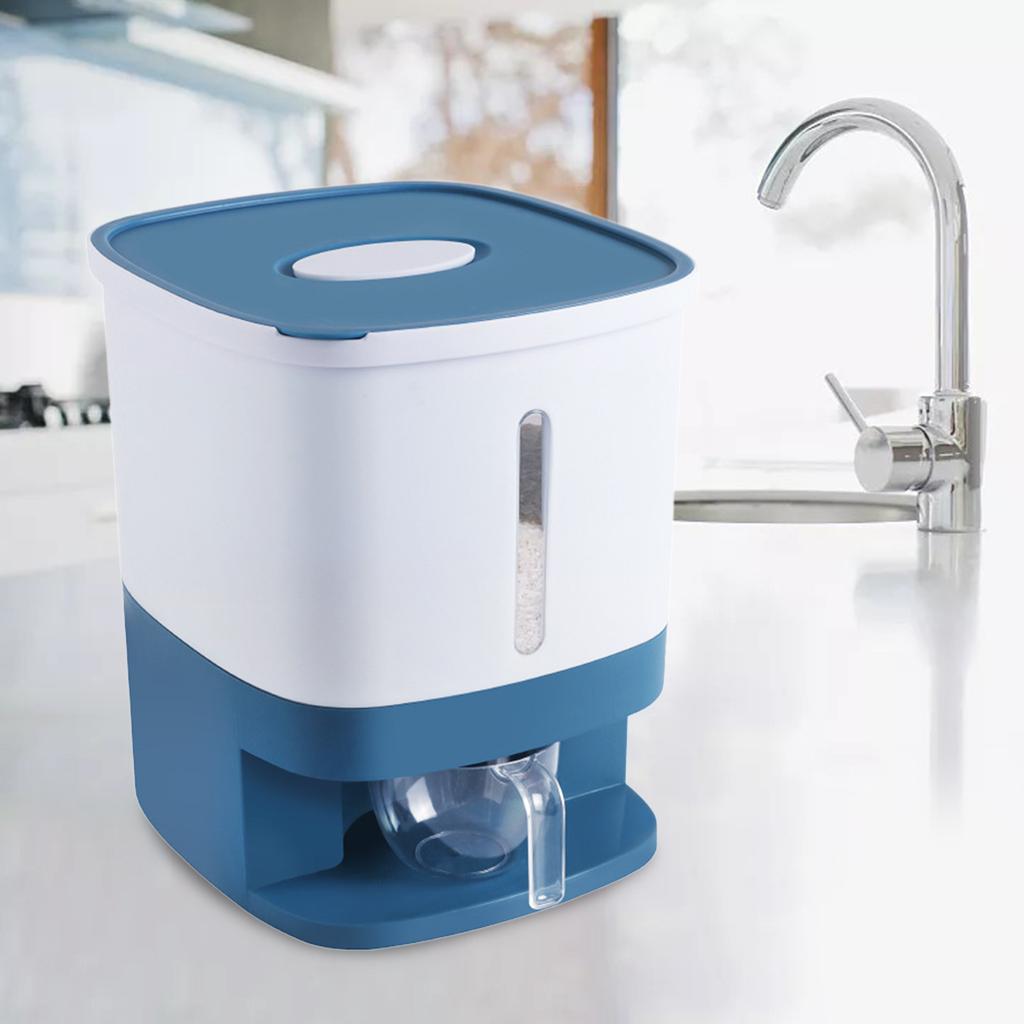 Rice Container Large Moisture-Proof Multipurpose Storage Tank Bucket Rice Cylinder for Dry Food Storage Container Machine