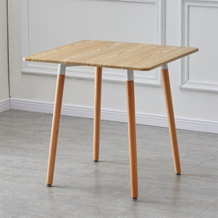 Bàn EAmes mặt vuông, bàn cafe đơn giản nhiều màu giao màu ngẫu nhiên