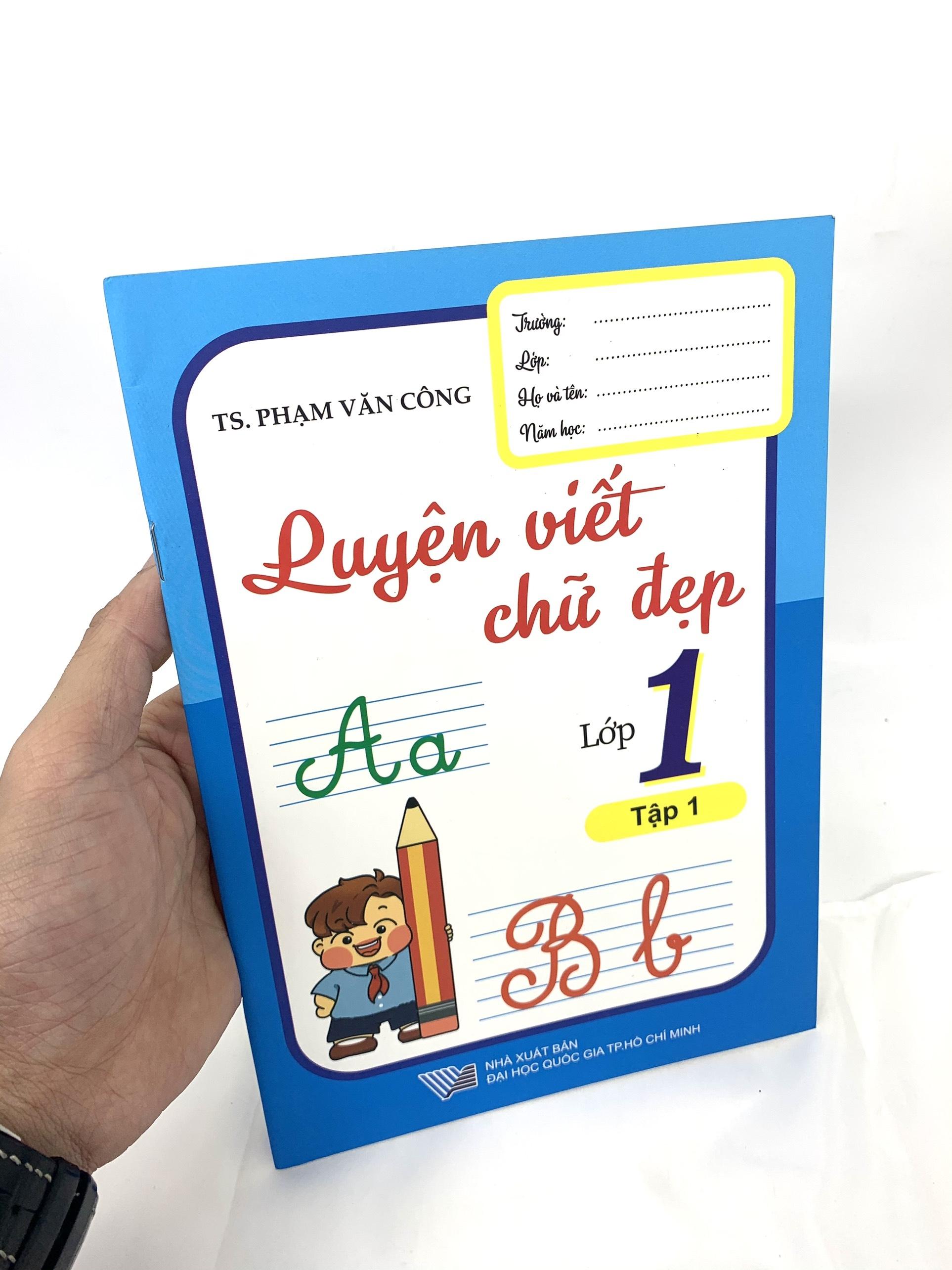 Luyện Viết Chữ Đẹp Lớp 1 - Tập 1 (Tái Bản 2020)