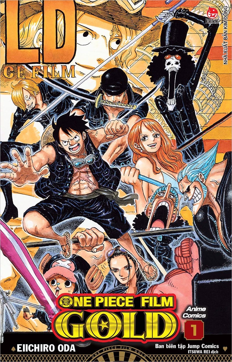 Sách - Anime comics: One Piece Film Gold (combo 2 tập)