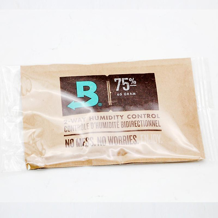 Túi dung dịch giữ ẩm X.I.G.A Boveda điều khiển độ ẩm 2 chiều cực tốt 75% 60GRAM