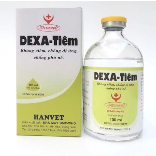 1 lọ DEXA - Tiêm dùng cho chống viêm, chống dị ứng trâu bò lợn gà