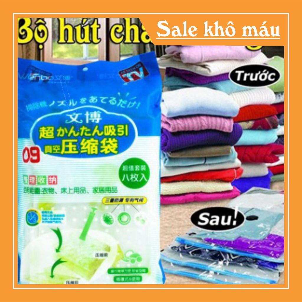 TÚI HÚT CHÂN KHÔNG CẤT CHĂN MÀN QUẦN ÁO