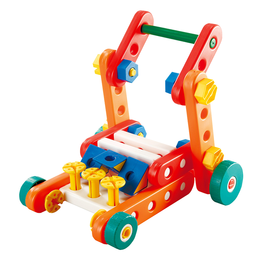 Đồ Chơi Xếp Hình Gigo Toys Công Cụ Giao Thông Căn Bản - Junior Engineer 7330P (79 Mảnh Ghép)