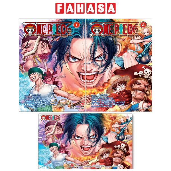 Bộ Sách One Piece - Episode A - Tập 1 + Tập 2 - Tặng Kèm PVC Card