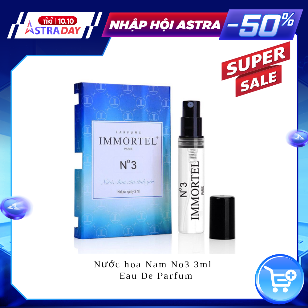 Nước Hoa Immortel Paris No3 Chai 3ml - 1006