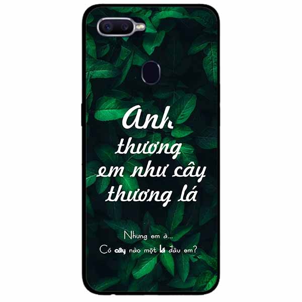 Ốp lưng in cho Oppo A7/ A5s Mẫu Anh Thương Em