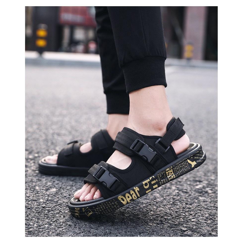 Giầy Sandal Nam Nữ Đế Chữ - quai hậu nam nữ học sinh quai ngang Đế Chữ Mẫu Mới giá rẻ