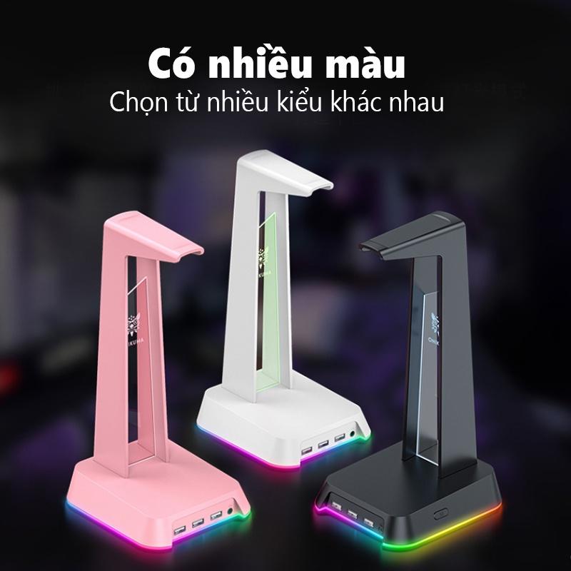 Chân đế tai nghe di động ONIKUMA ST-2 với đèn RGB cho tai nghe chụp qua tai [Hàng chính hãng]