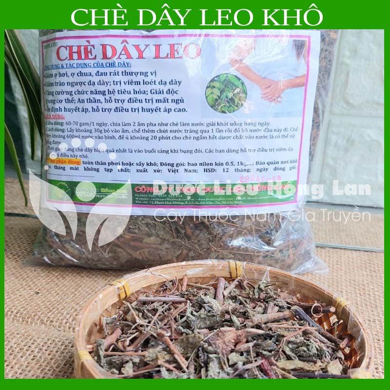 1kg Chè lây leo Cao Bằng/ Sapa khô sạch