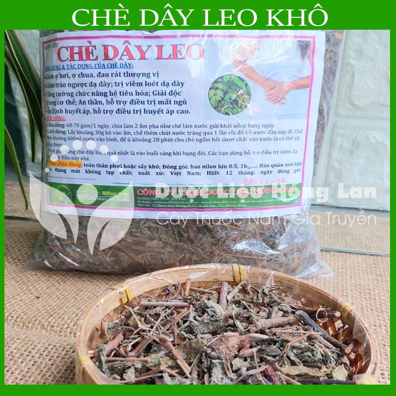  1kg Chè lây leo Cao Bằng/ Sapa khô sạch