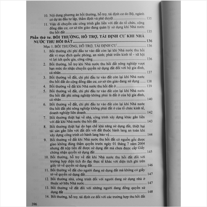 Sách Những Điều Cần Biết Về Quyền Sử Dụng Đất, Quyền Sở Hữu Nhà Ở Và Tài Sản Khác Gắn Liền Với Đất, Bồi Thường, Hỗ Trợ, Tái Định Cư, Hồ Sơ Giao Đất, Cho Thuê Đất, Chuyển Mục Đích Sử Dụng Đất, Thu Hồi Đất - V2182T