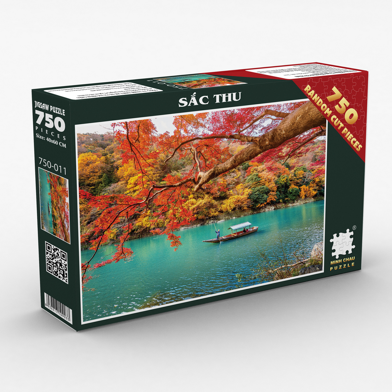 Tranh Xếp Hình Random Cut 750 Mảnh Minh Châu – Sắc Thu