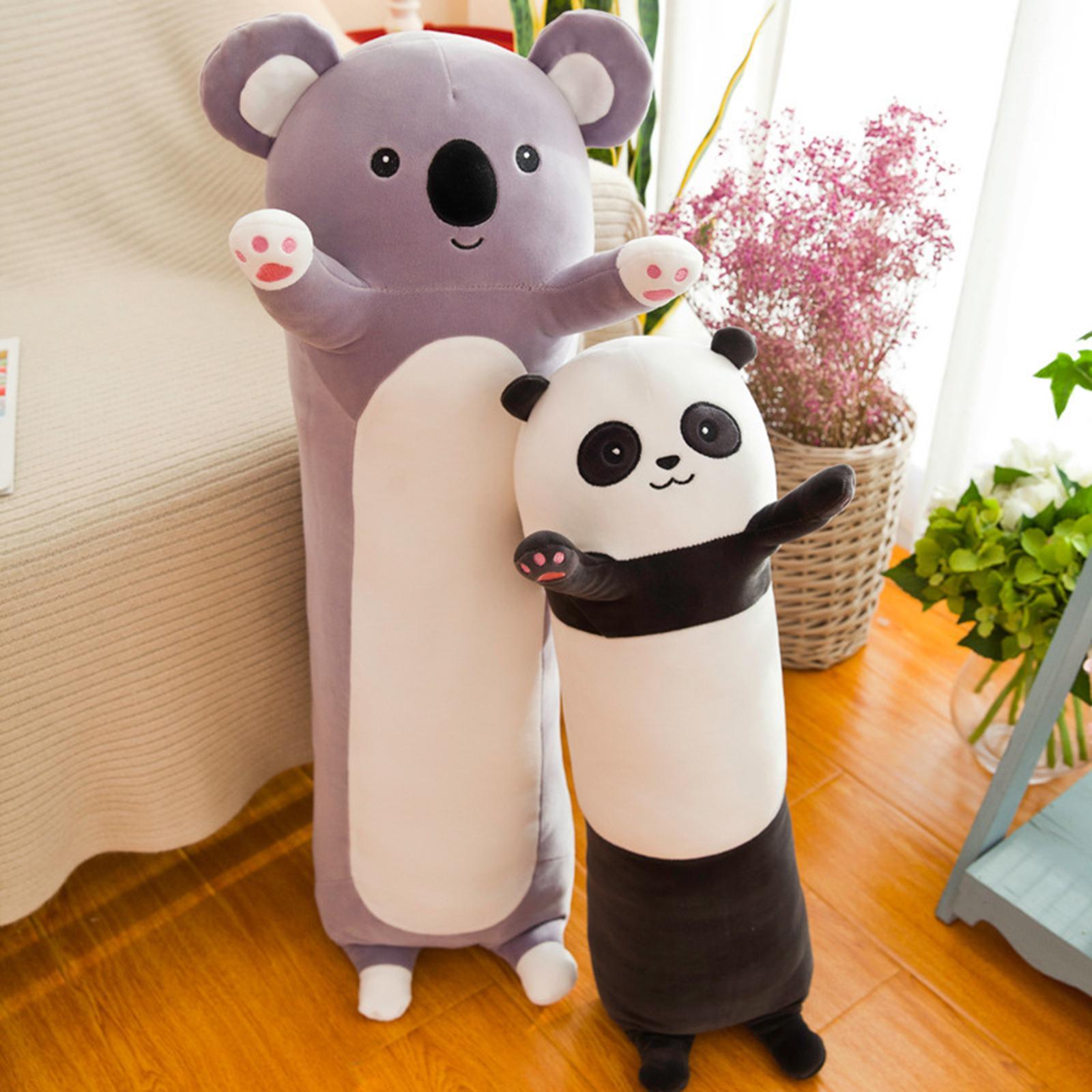 Cute Long Plush Pillow Children Cushion Toy for Bedroom Girlfriend Gifts Panda