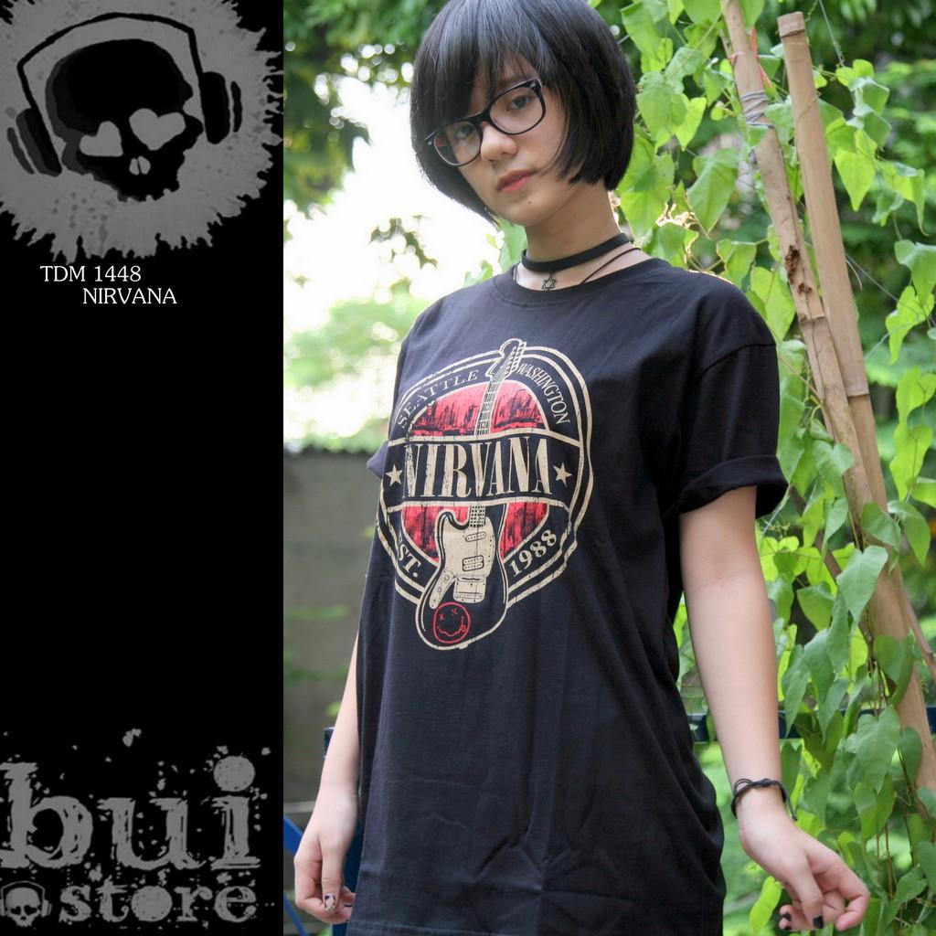 Áo Rock band tee phông / thun Nirvana - 100% cottong Thái Lan