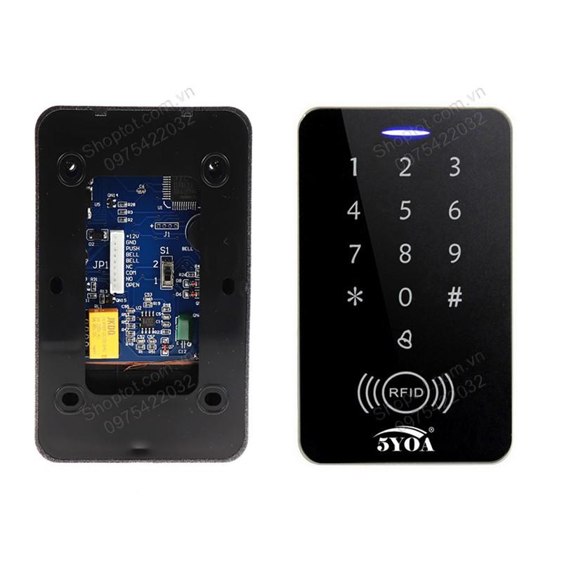 BỘ KIỂM SOÁT MỞ KHÓA CỬA ĐIỆN TỪ BẰNG THẺ ID-MÃ SỐ B10, KÈM 5 THẺ ID VÀ CÔNG TẮC EXIT