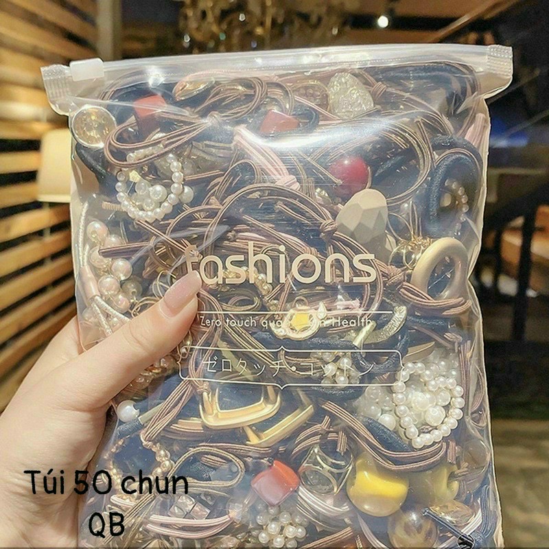 SET 50 CHUN BUỘC TÓC PHONG CÁCH HÀN QUỐC